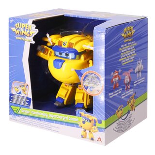 Super Wings Deluxe Transforming- Supercharged Donnie